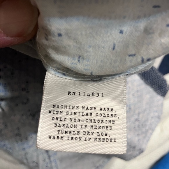 Con.struct slim fit stretch 16 1/2 cotton spandex mens dress shirt - Picture 7 of 7